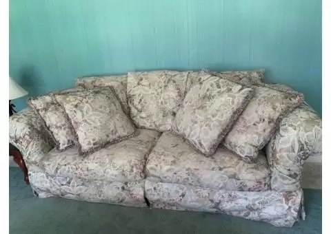 Very comfortable Sofa and Love Seat